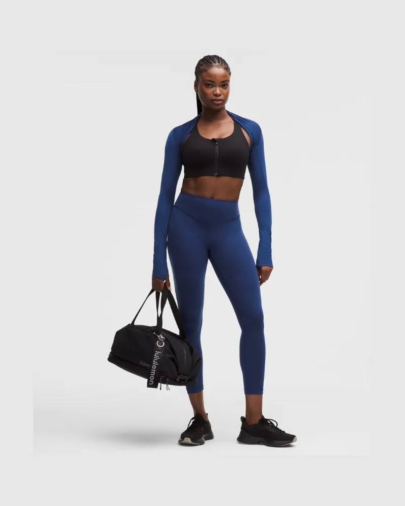 LULULEMON Wunder Under Leggings aus mit hohem Bund für Frauen – 64 cm – Größe in Clubhouse Blue Clubhouse