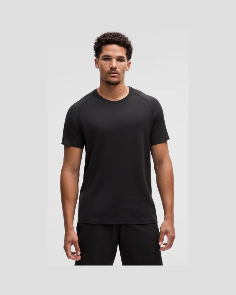 LULULEMON Metal Vent Tech T-Shirt für Männer – Größe in Black Black