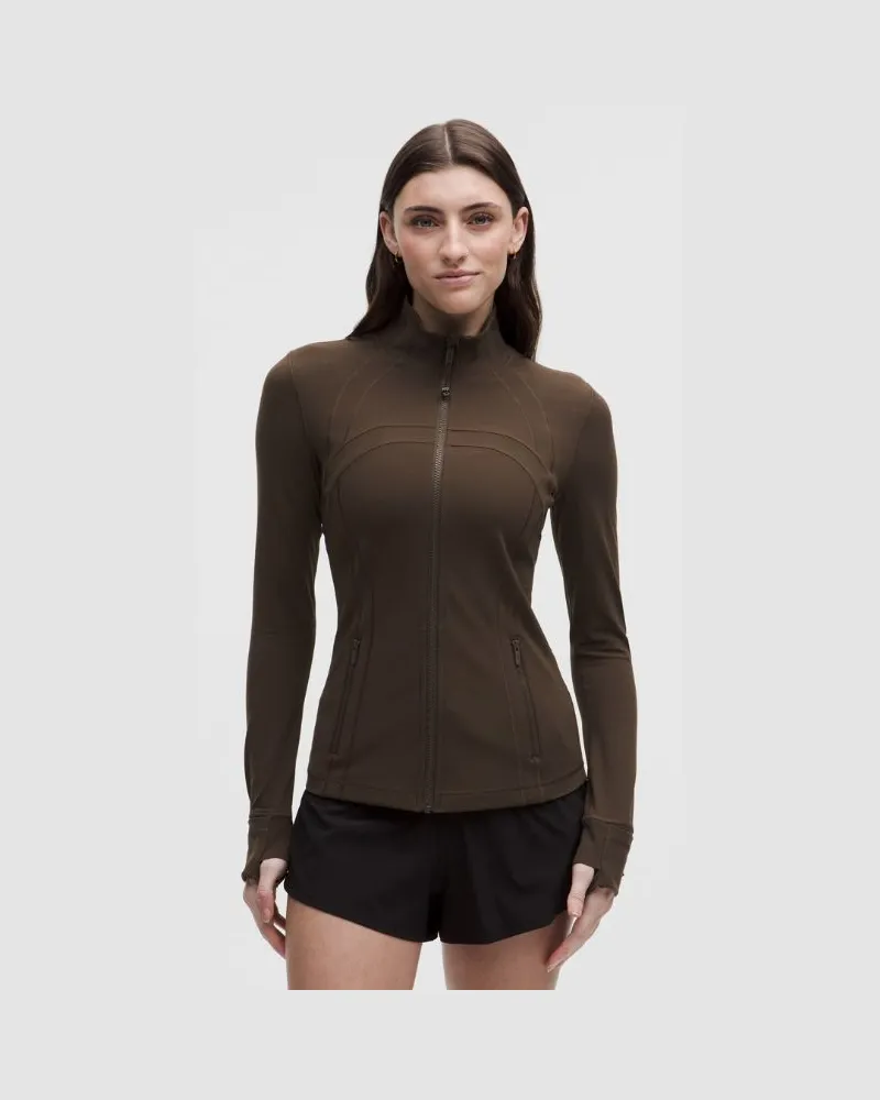 LULULEMON Define Jacke Nulu für Frauen – Größe in Walnut Crunch Walnut