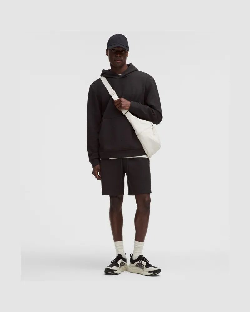 LULULEMON Textured Spacer Relaxed Short 8" für Männer – Größe in Black Black