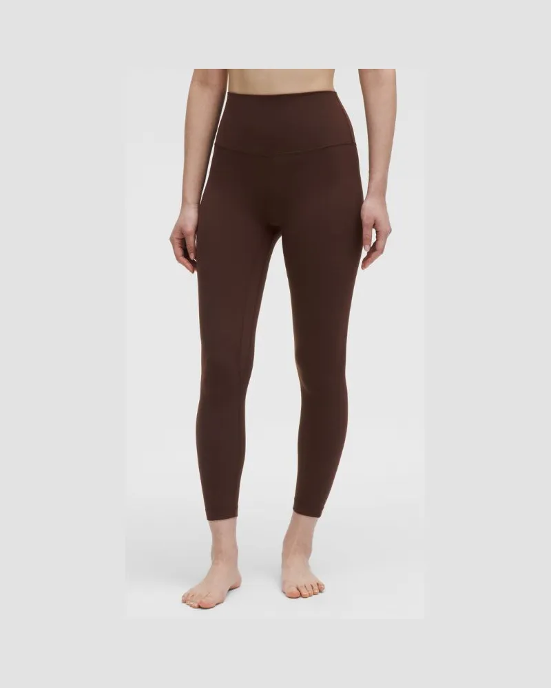 LULULEMON Align Hose mit hohem Bund für Frauen – 63,5 cm – Größe in Lava Cake Lava