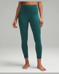 LULULEMON Wunder Under Leggings aus mit hohem Bund Storm