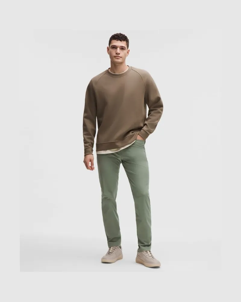 LULULEMON ABC Hose im Slim Fit mit 5 Taschen Warpstreme für Männer – 81 cm – Größe in Willow Leaf Willow