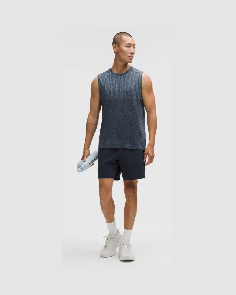 LULULEMON Zeroed In Shorts ohne Liner für Männer – 18 cm – Größe in True Navy True