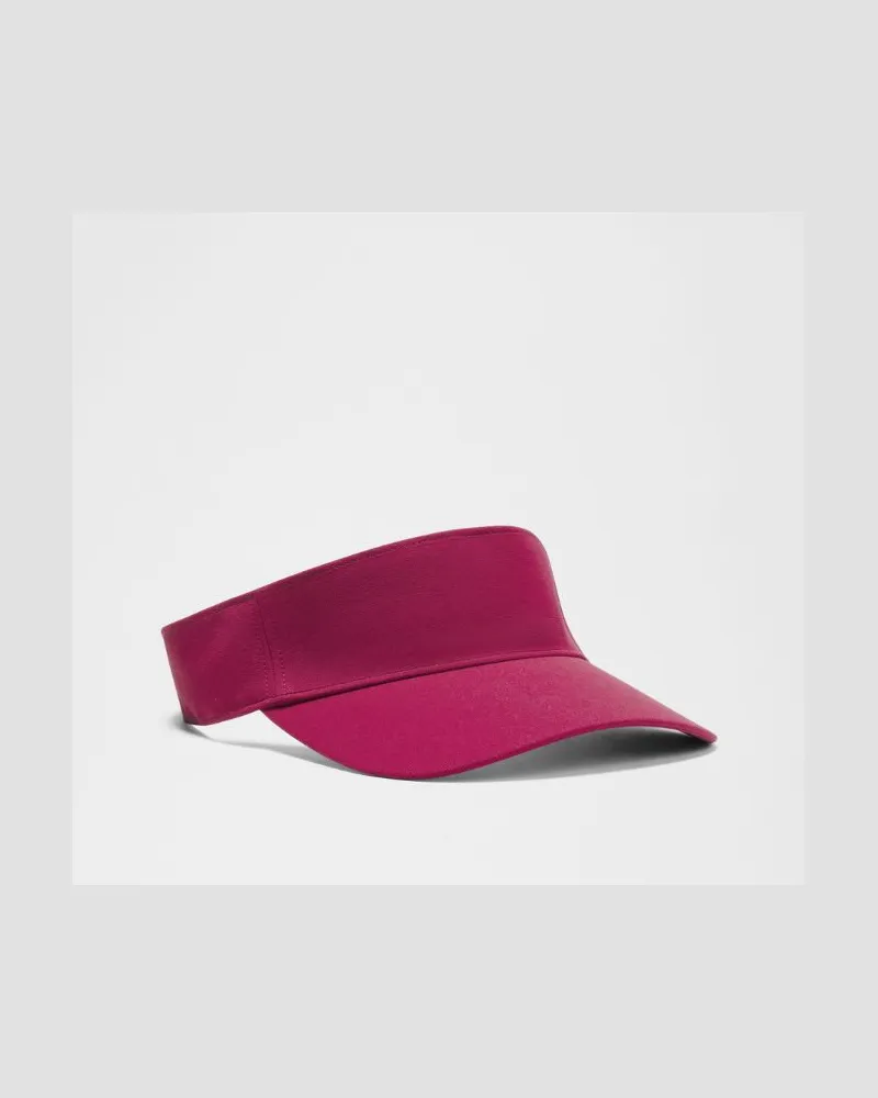 LULULEMON Vielseitige Visor-Kappe mit abnehmbarem Schweißband – Größe in Raspberry Rave Raspberry