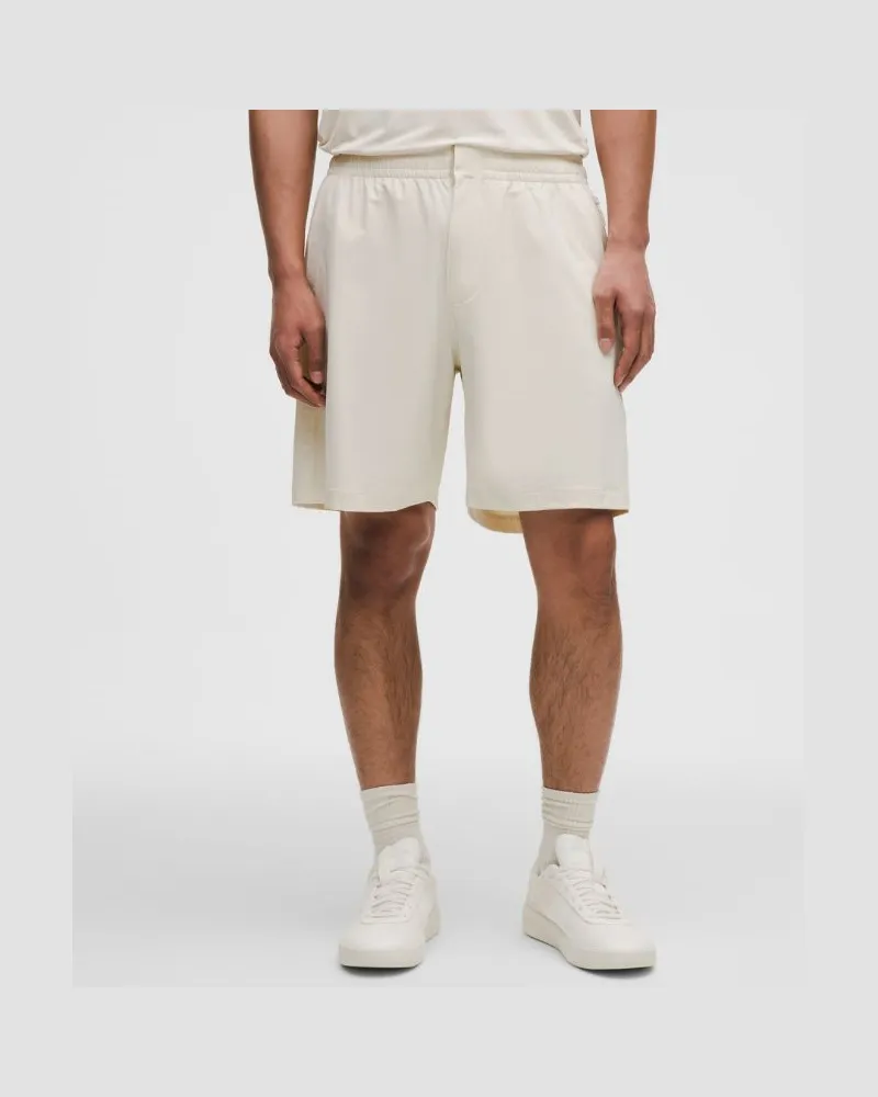 LULULEMON Zero Tucks Shorts im Relaxed Fit für Männer – 20 cm – Größe in Light Ivory Light