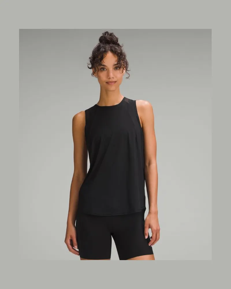 LULULEMON Sculpt Tanktop Plissiert für Frauen – Größe in Black Black