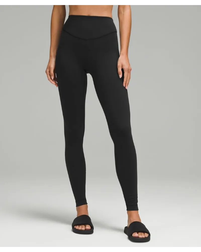 LULULEMON Wunder Under Leggings aus SmoothCover mit hohem Bund Black