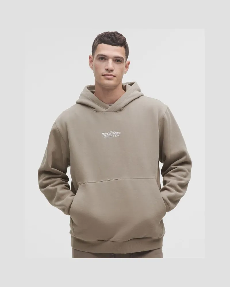 LULULEMON Steady State Hoodie für Männer – Khaki – Größe Warm