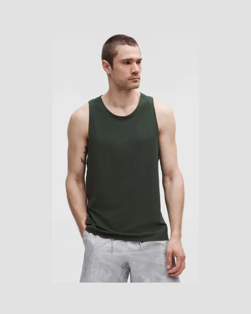 LULULEMON Zeroed In Tanktop für Männer – Größe in Rainforest Green Rainforest