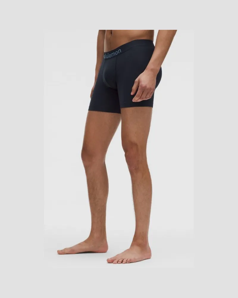 LULULEMON Weiche, stretchige Boxershorts für Männer – 13 cm – Größe in True Navy True