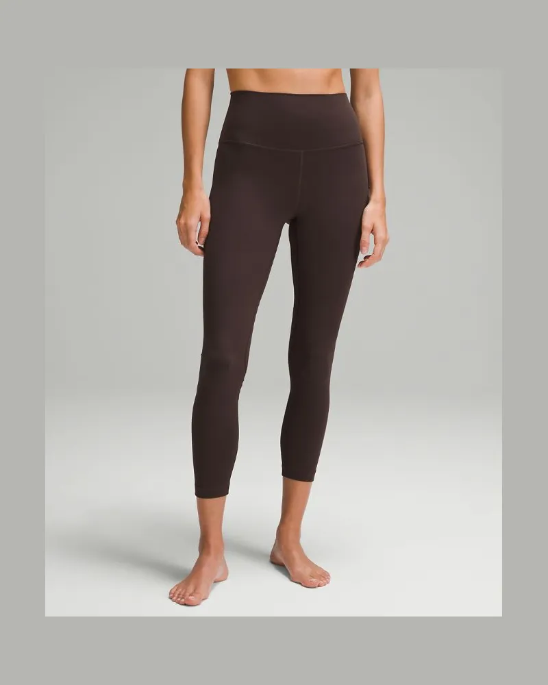 LULULEMON Align Hose mit hohem Bund für Frauen – 63,5 cm – Größe in Espresso Espresso