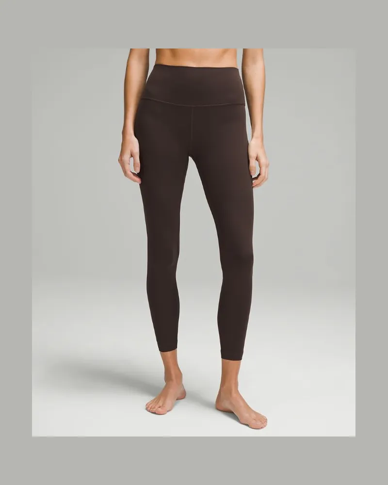 LULULEMON Align Hose mit hohem Bund für Frauen – 63,5 cm – Größe in Espresso Espresso