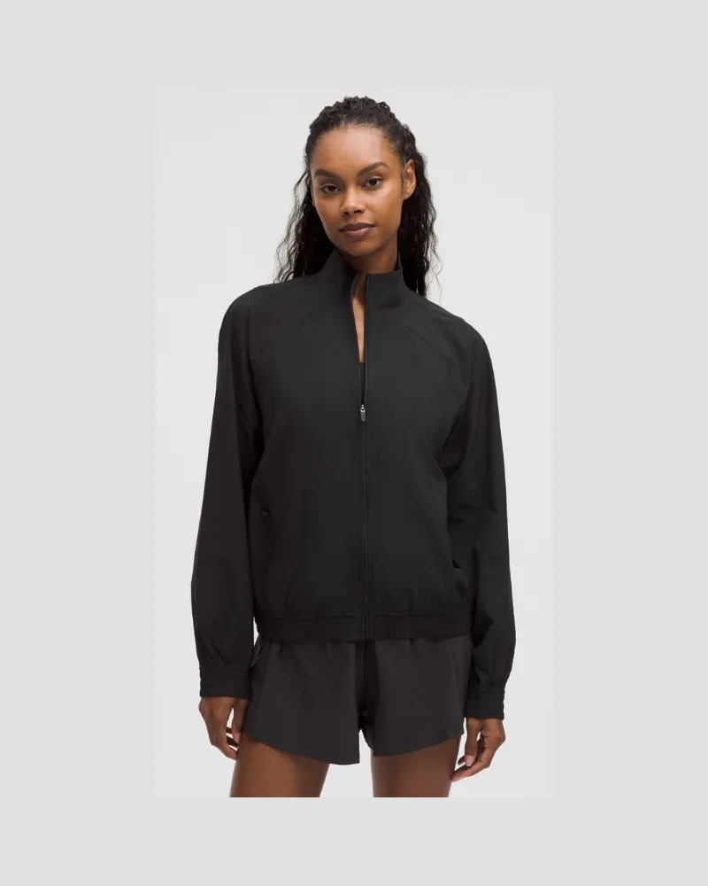 LULULEMON Trainingsjacke im Relaxed Fit für Frauen – Größe in Black Black