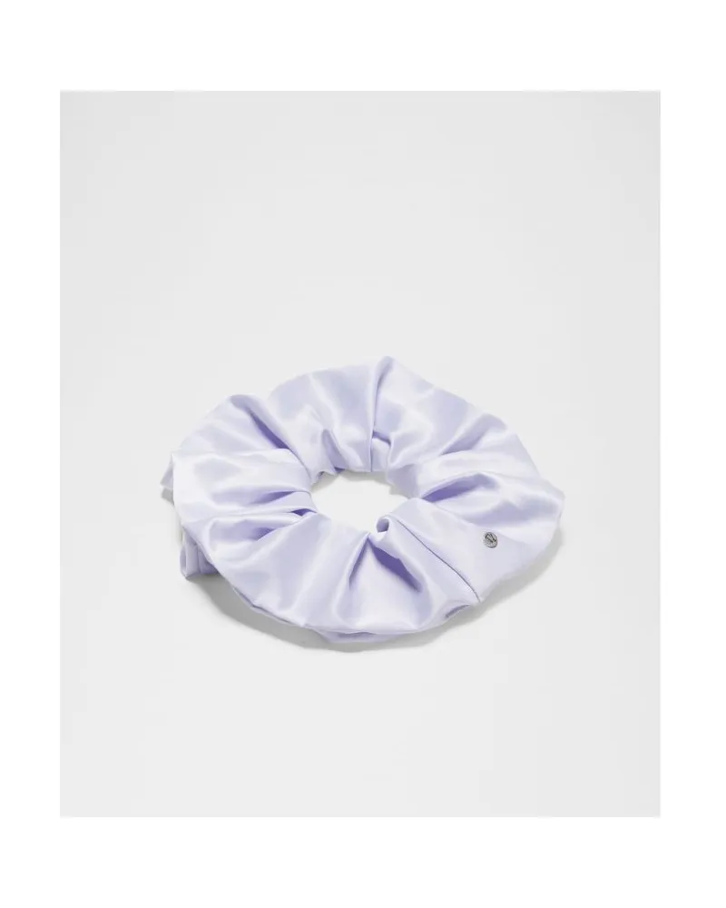 LULULEMON Uplifting Oversized Satin Scrunchie in Serene Blue Serene
