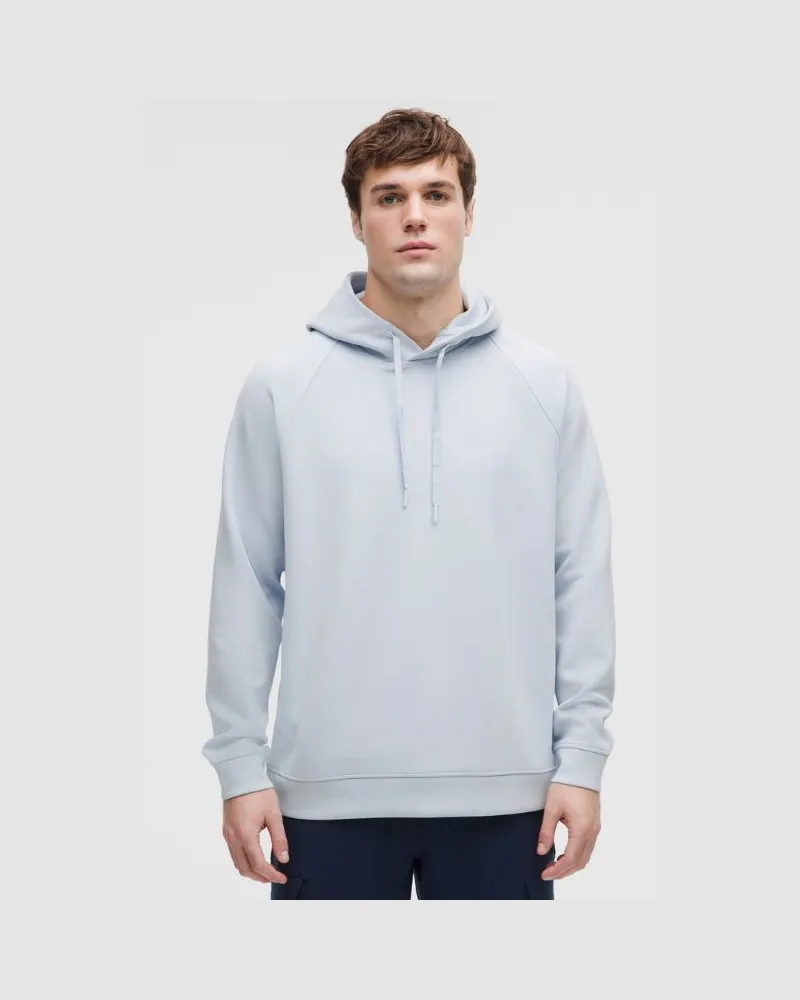 LULULEMON Smooth Spacer Hoodie im Classic Fit für Männer – Größe in Starch Blue Starch