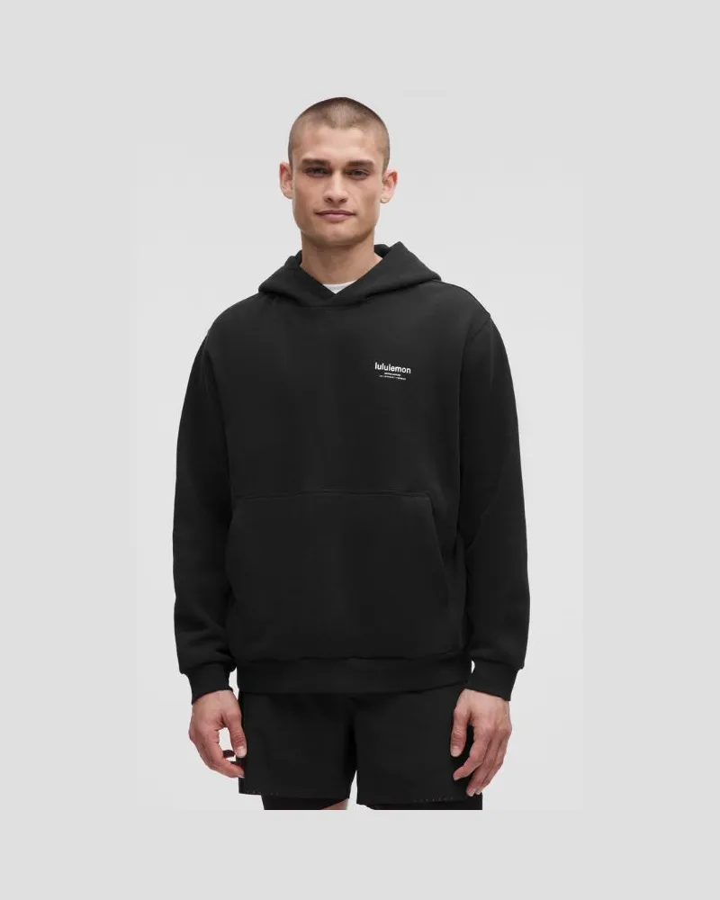 LULULEMON Steady State Hoodie Grafik für Männer – Größe in Black Black