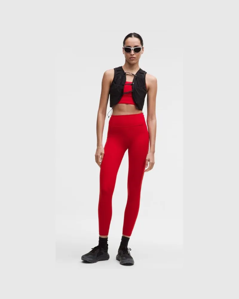 LULULEMON Swift Speed Leggings mit hohem Bund für Frauen – 64 cm – Neon – Größe Oxford