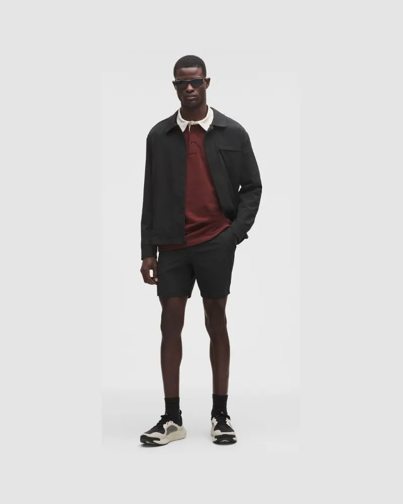 LULULEMON ABC Shorts im Classic Fit Warpstreme für Männer – 18 cm – Größe in Black Black