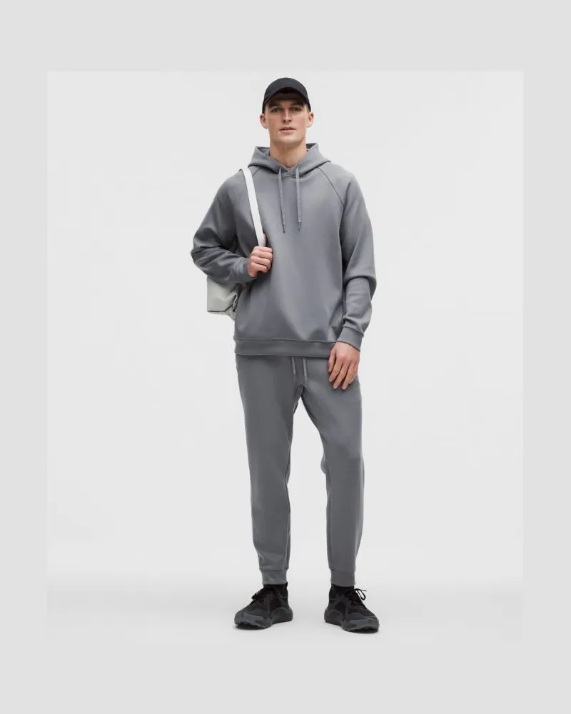 LULULEMON Smooth Spacer Jogginghose, normale Länge Stack für Männer – Größe in Solar Grey Solar