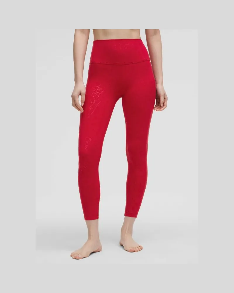 LULULEMON New Year Align Hose mit hohem Bund für Frauen – 63,5 cm – Größe in Year Of The Snake Emboss Red Year