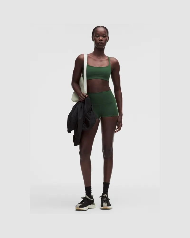 LULULEMON Wunder Train Shorts mit hohem Bund für Frauen – 5 cm – Größe in Ivy Grove Ivy