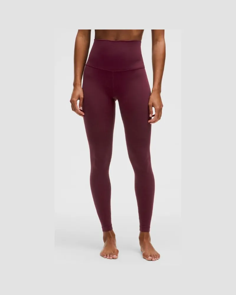 LULULEMON Align Leggings mit superhohem Bund für Frauen – 71 cm – Größe in Garnet Garnet