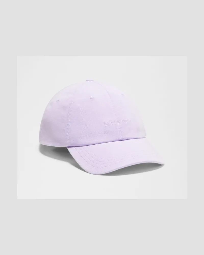 LULULEMON Unisex Baseballkappe im Classic Fit Waschung – Größe in Dilute Wash Lavender Frost Dilute