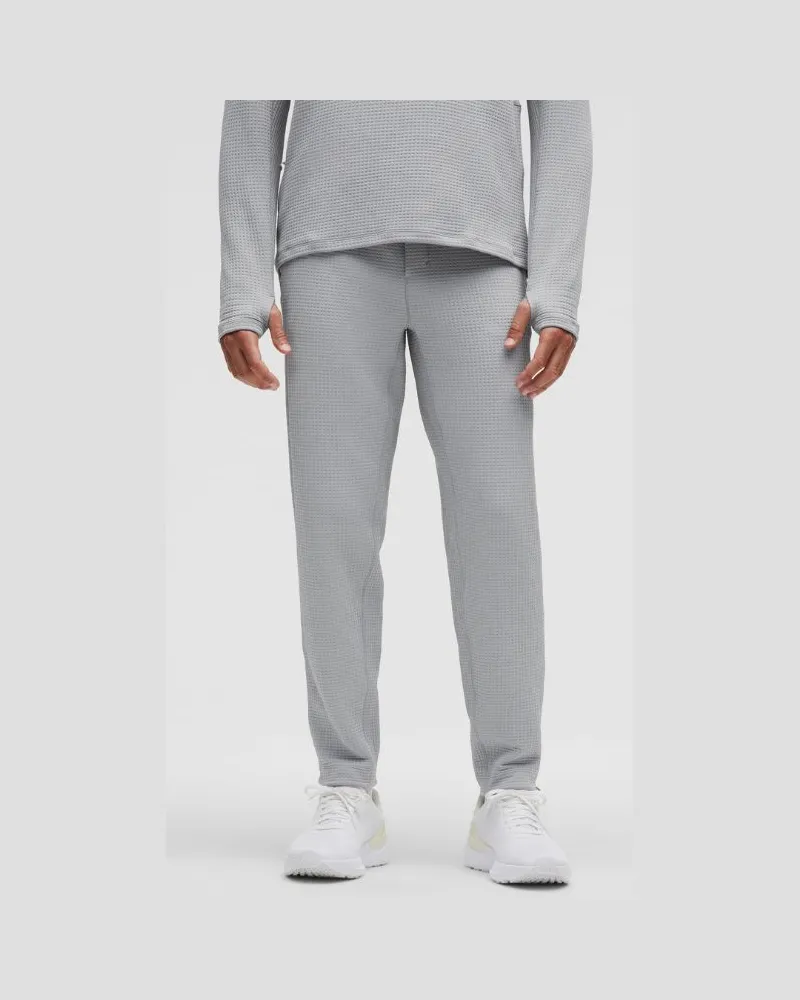 LULULEMON Jogginghose im Waffelstrick für Männer – Größe in Rhino Grey Rhino