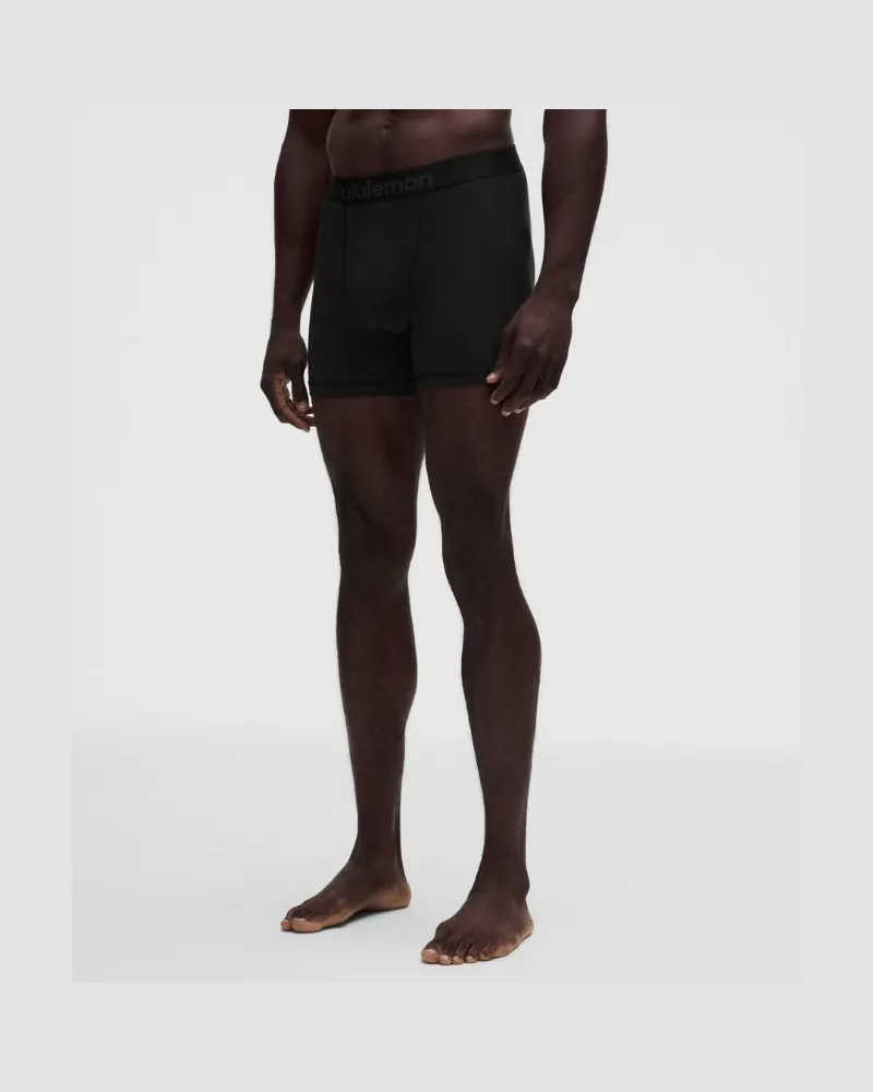 LULULEMON Always In Motion -Boxershorts für Männer – 13 cm – Größe in Schwarz Schwarz