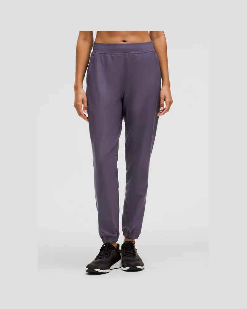 LULULEMON Adapted State -Jogginghose mit hohem Bund Volle Länge für Frauen – Größe in Nightfall Nightfall
