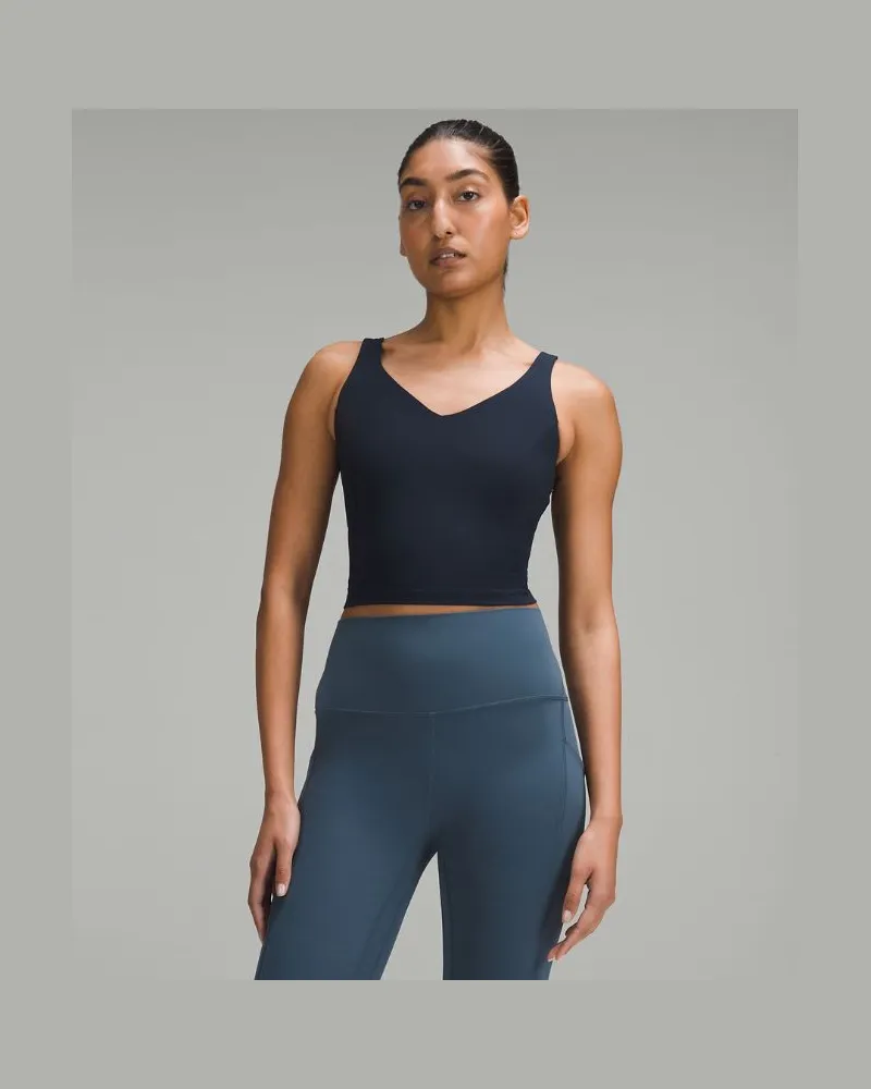 LULULEMON Align Tanktop Leichter Halt C/D-Cups für Frauen – Größe in True Navy True