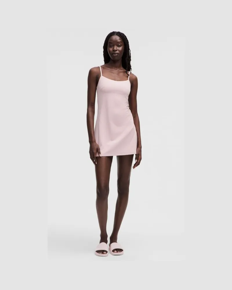 LULULEMON Align Kleid mit Spaghettiträgern für Frauen – Größe in Pink Haze Pink