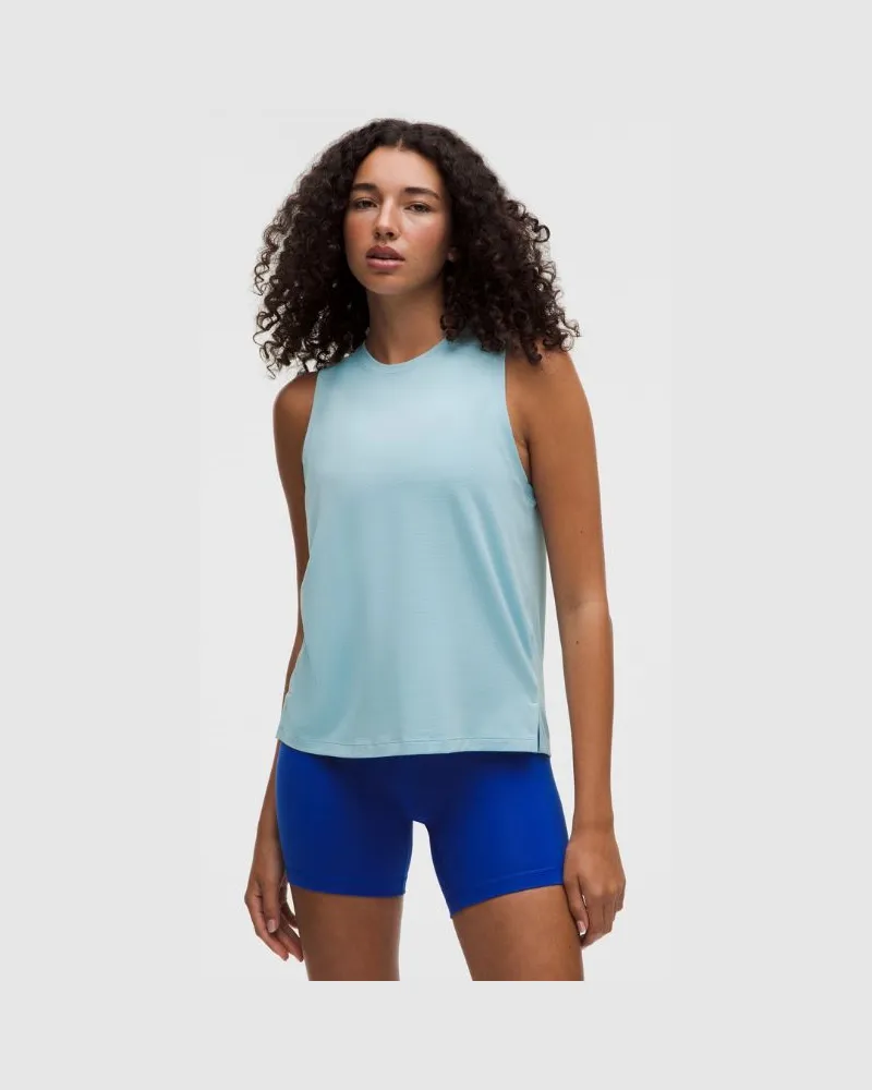 LULULEMON License to Train Tanktop im Classic Fit für Frauen – Größe in Seafoam/Beach Ball Blue Seafoam
