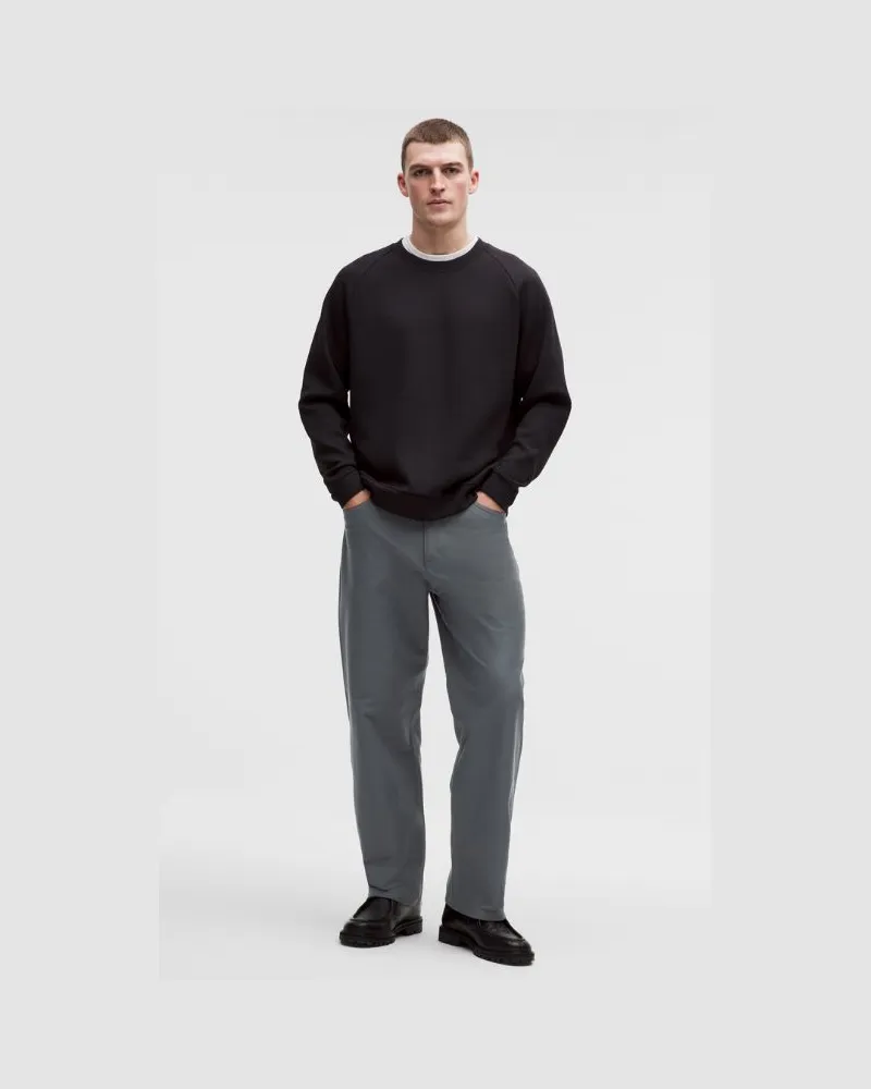 LULULEMON EasyFive Loose-Straight Pant 32L für Männer – Größe in Oil Grey Oil