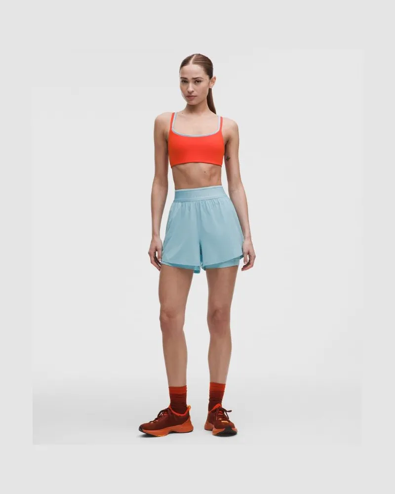 LULULEMON License to Train Shorts mit superhohem Bund und Liner für Frauen – 9 cm – Größe in Seafoam Seafoam