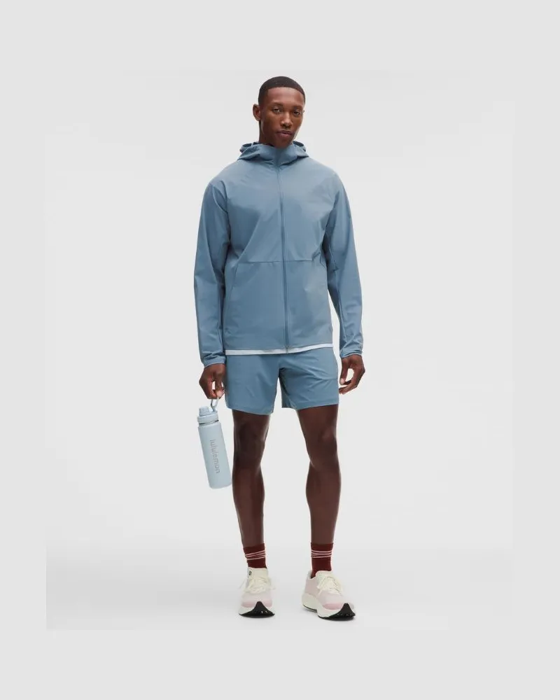 LULULEMON Pace Breaker Shorts ohne Liner für Männer – 18 cm – Größe in Steel Blue Steel