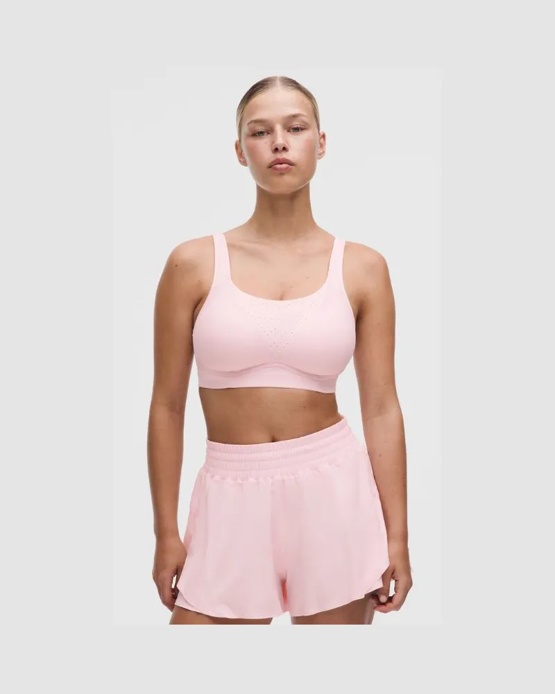 LULULEMON Run Times BH Starker Halt B–G Cups für Frauen – Größe in Pink Pearl Pink