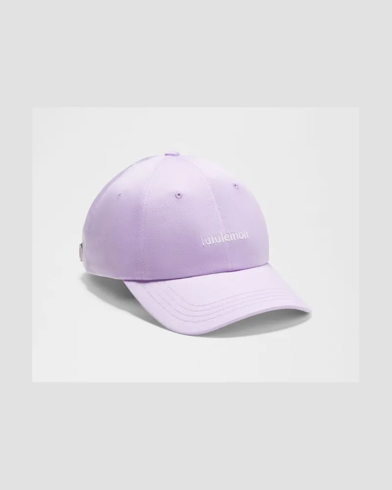LULULEMON Unisex Baseballkappe im Classic Fit Logo – Größe in Lavender Frost/White Lavender