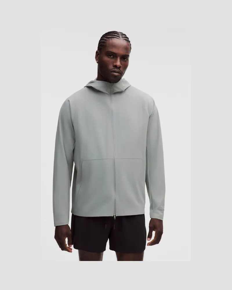 LULULEMON Pace Breaker Jacke für Männer – Größe in Feather Grey Feather