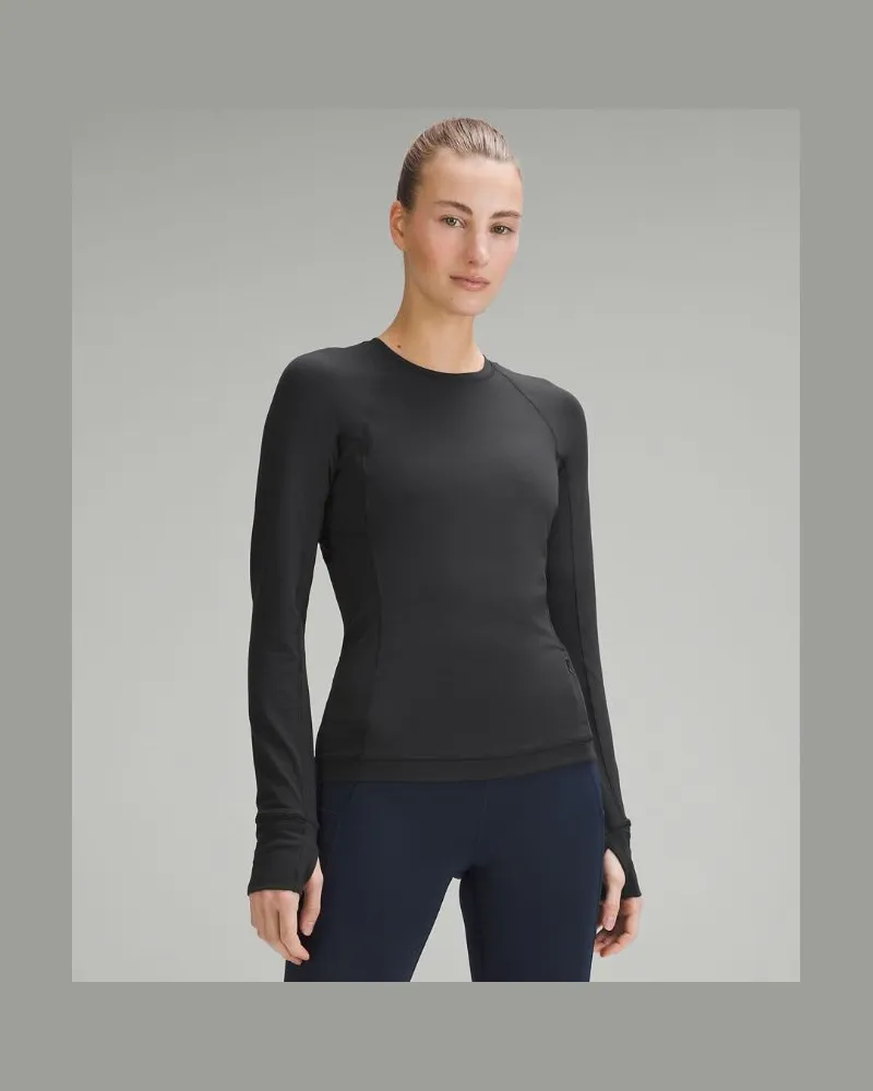LULULEMON It's Rulu Lauf-Langarmshirt für Frauen – Größe in Black Black