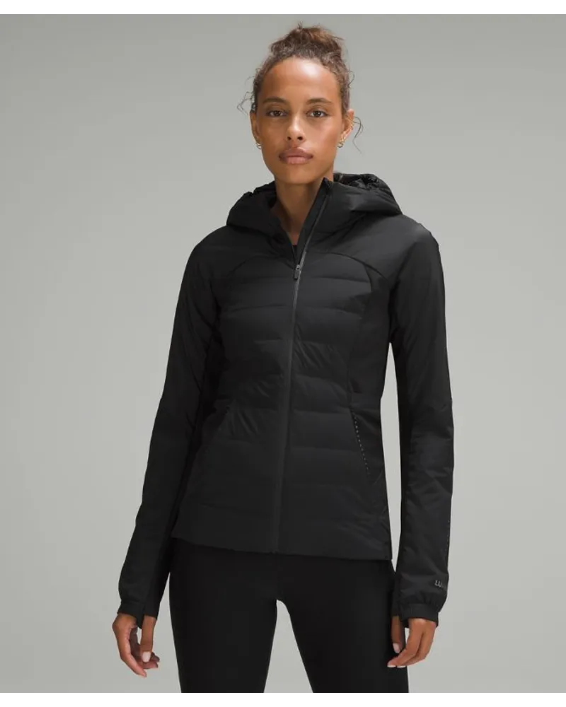 LULULEMON Down For It All Kapuzenjacke Black