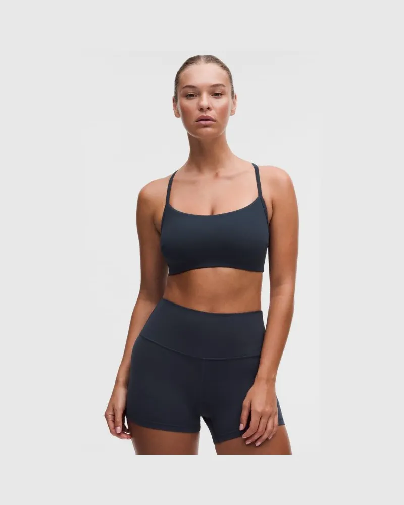 LULULEMON Flow Y-BH mit leichtem Halt für C/D-Cups es Design für Frauen – Größe in True Navy True