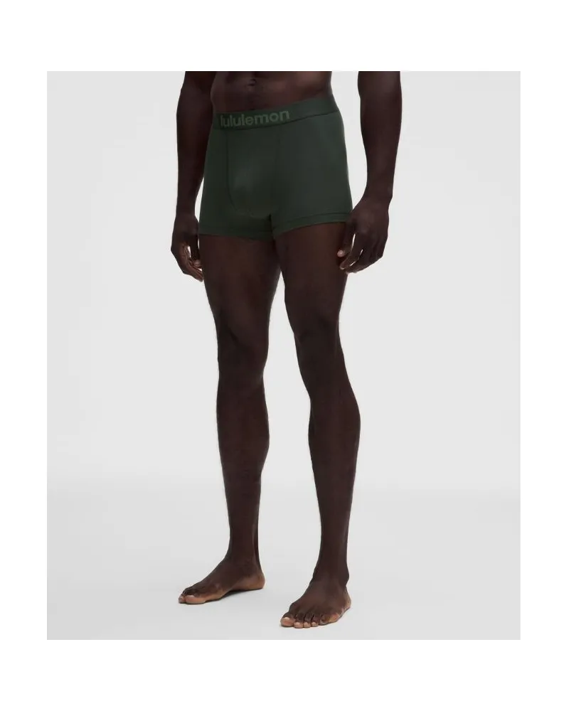 LULULEMON Always In Motion Boxershorts für Männer – 8 cm – Größe in Rainforest Green Rainforest