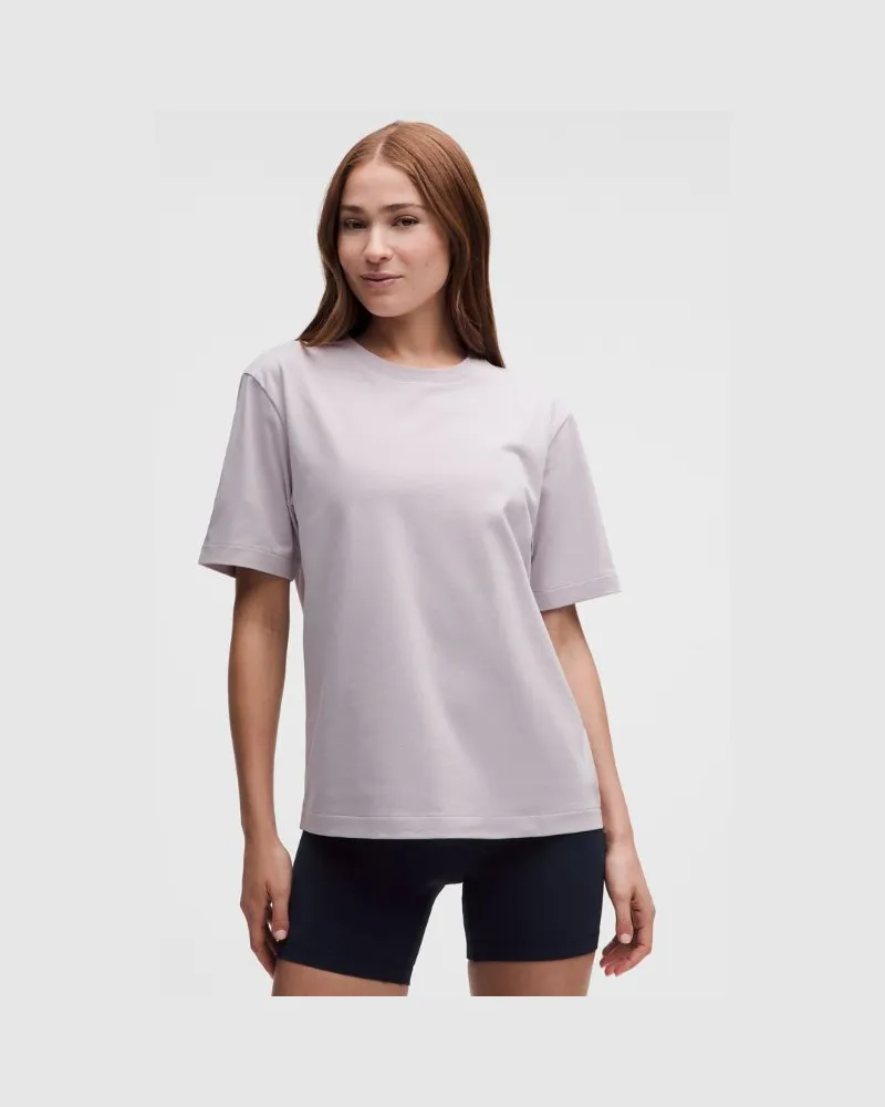 LULULEMON Forever Favourite-T-Shirt für Frauen – Größe in Icy Taupe Icy