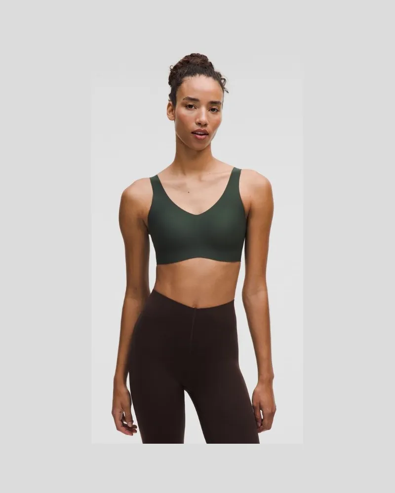 LULULEMON Glow Up BH Leichter Halt für B/C-Cups für Frauen – Größe in Rainforest Green Rainforest