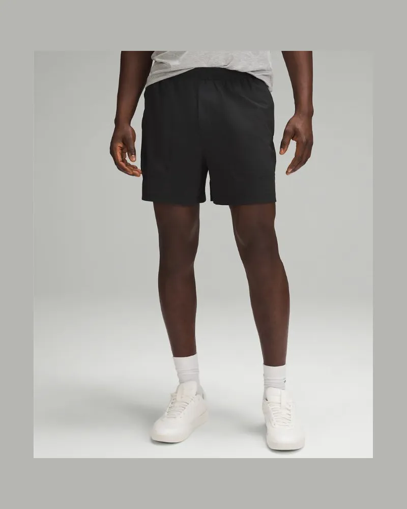 LULULEMON Bowline Shorts Stretchiger Ripstop-Stoff für Männer – 13 cm – Größe in Black Black