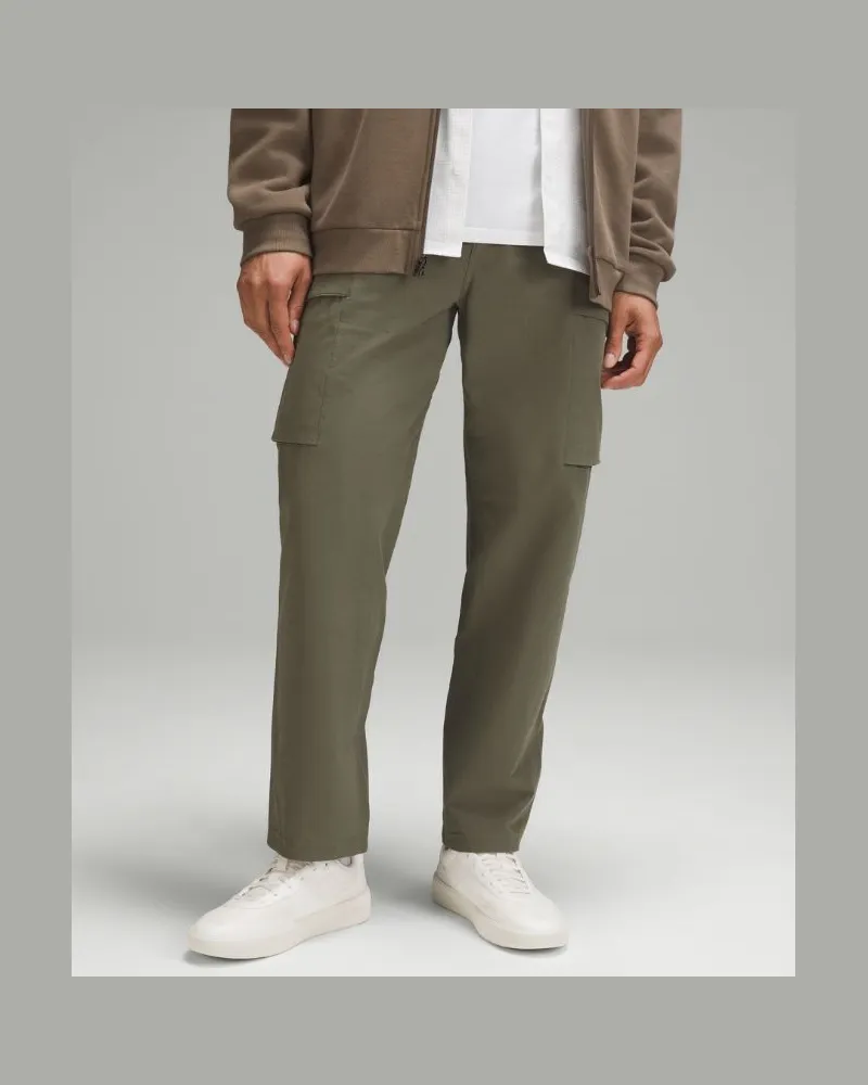 LULULEMON Cargohose aus VersaTwill im Relaxed Fit für Männer – Größe in Army Green Army