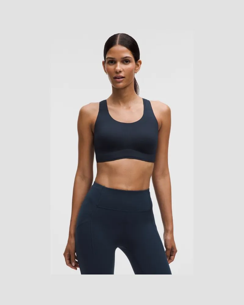 LULULEMON Go Further BH mit Support Code Technologie Starker Halt für C/D-Cups für Frauen – Größe in True Navy True