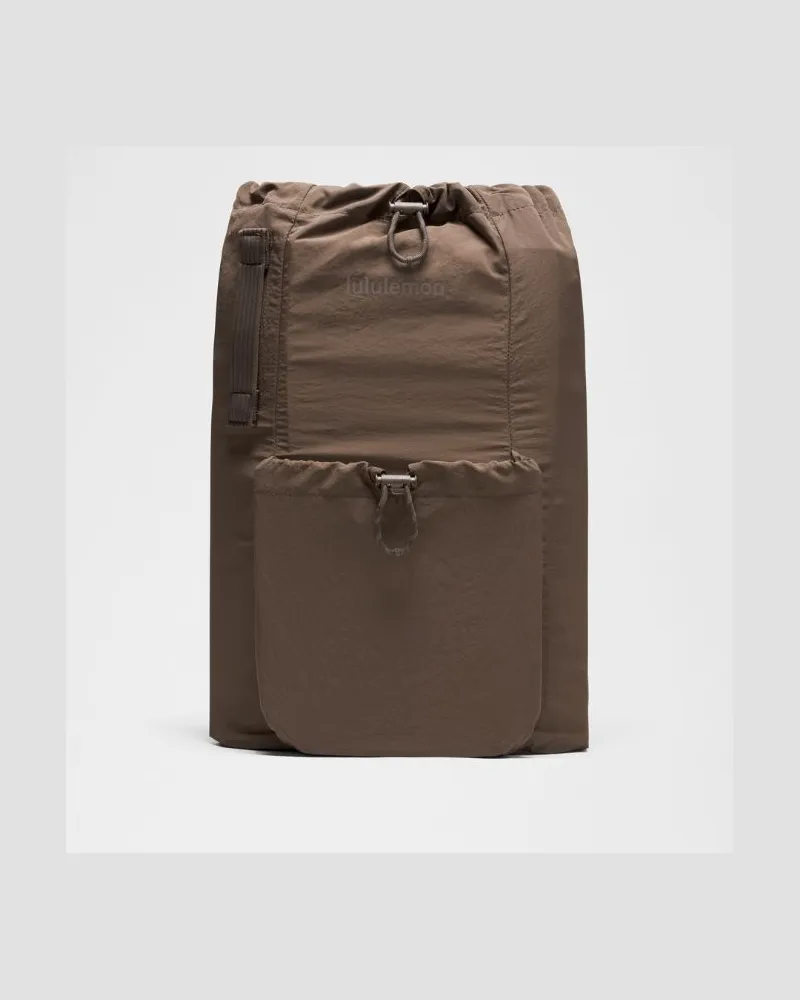 LULULEMON Wandelbarer 2-in-1-Rucksack 21 L – Größe in Walnut Crunch Walnut